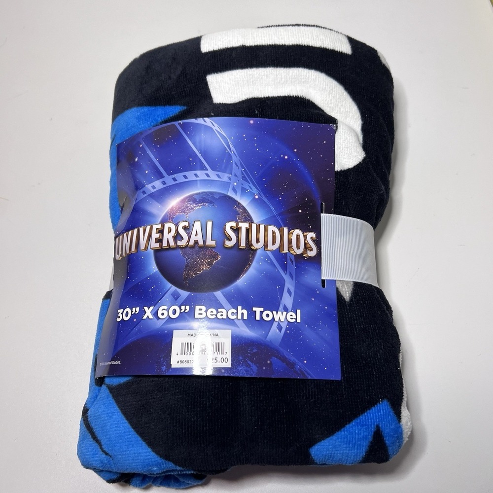 30" x‎ 60" Universal Studios logo beach towel